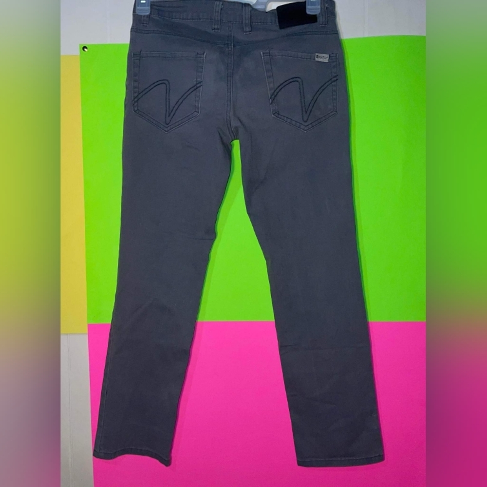 Matrix Gripper Style Slim Straight Stretchy Men's Pants